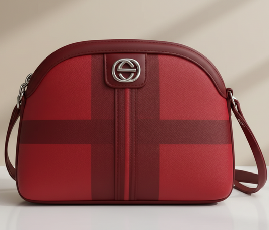 Designer Checkered Crossbody Bag (CR-073)