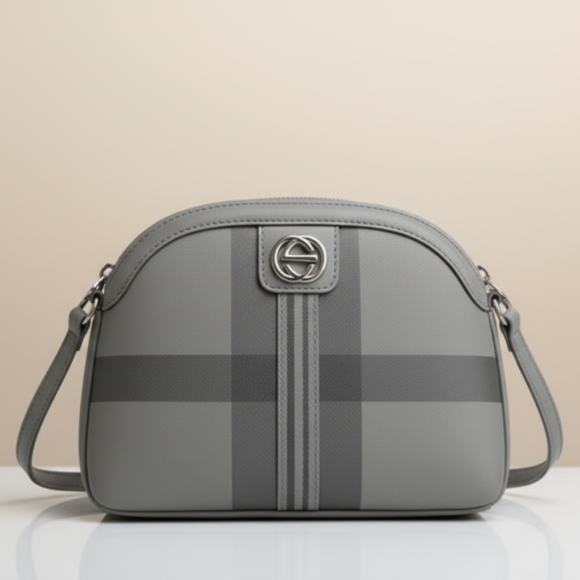 Designer Checkered Crossbody Bag (CR-073)
