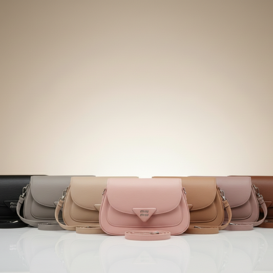 Signature Triangle Accent Crossbody Bag (CR-099)