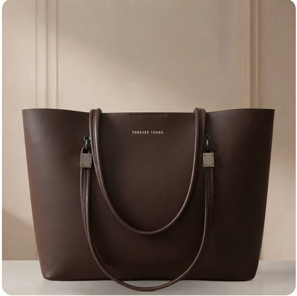 Handbag Vegan Leather, Stylish, Tote CR-043