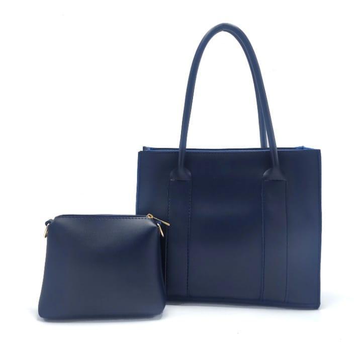 Classic Structured Tote with Detachable Pouch