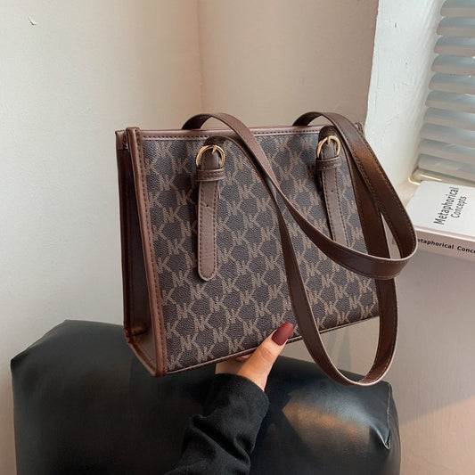 Tote Bag with Zip Closure FashionableZTS-CR