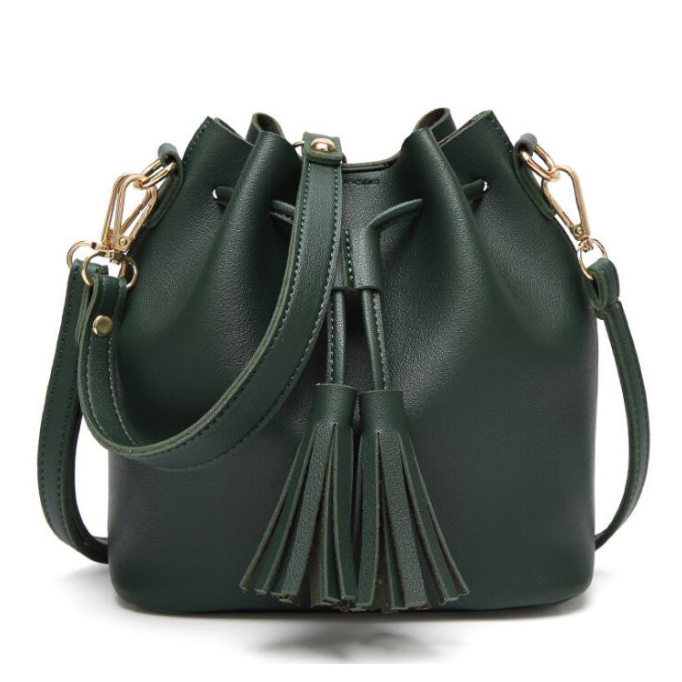 Mini Drawstring Bucket Crossbody Bag (ZTS CR 015)