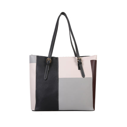 Colorblock Premium Tote Bag (CR-052)