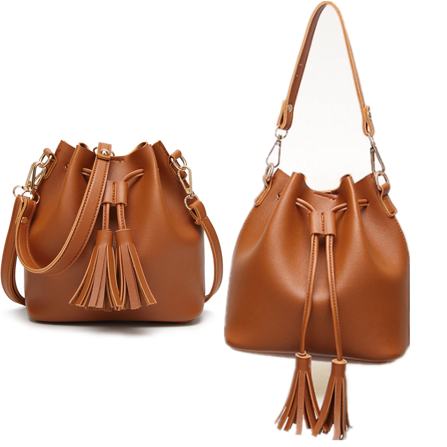 Mini Drawstring Bucket Crossbody Bag (ZTS CR 015)
