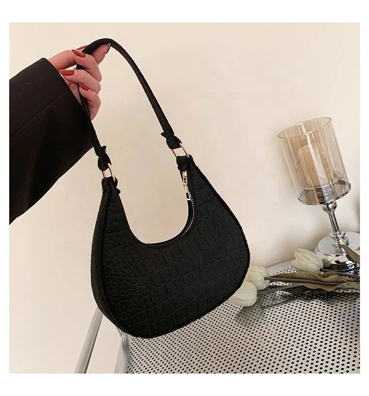 Ladies Luxury Handbag Mooc Shape for Women