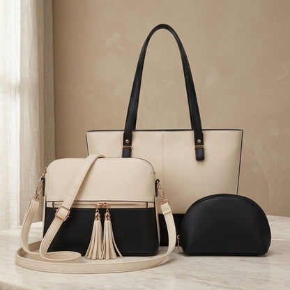 Chic Office Tote & Crossbody Combo Set CR-018