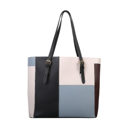 Colorblock Premium Tote Bag (CR-052)