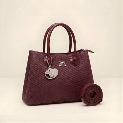 Handbag Bag for Ladies Stylish Daily Wear Tote with Designer Charm CR-153
