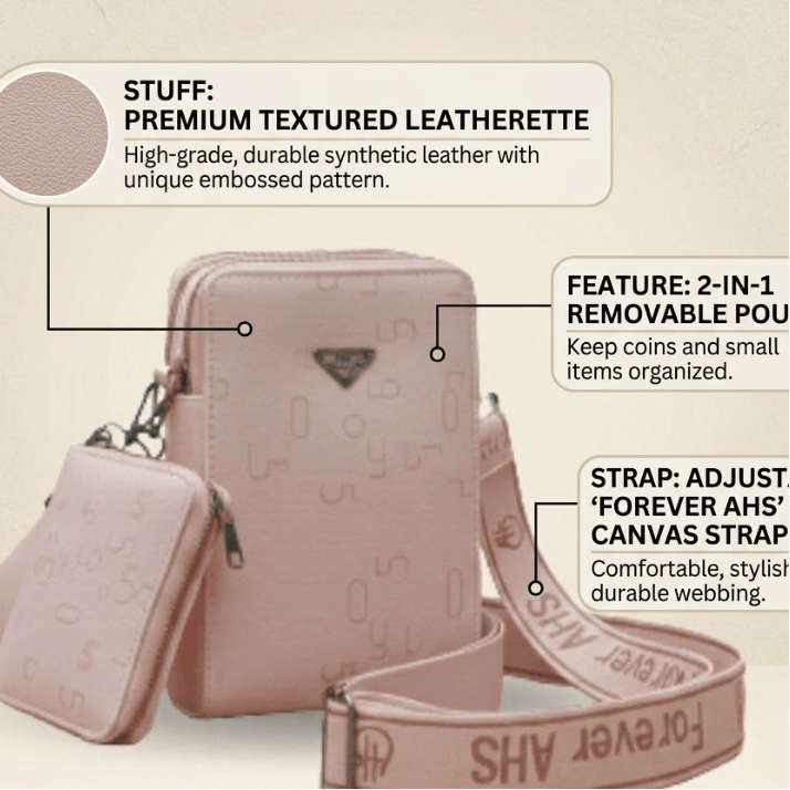 Crossbody bag for ladies elegent design ladies bag  CR-004