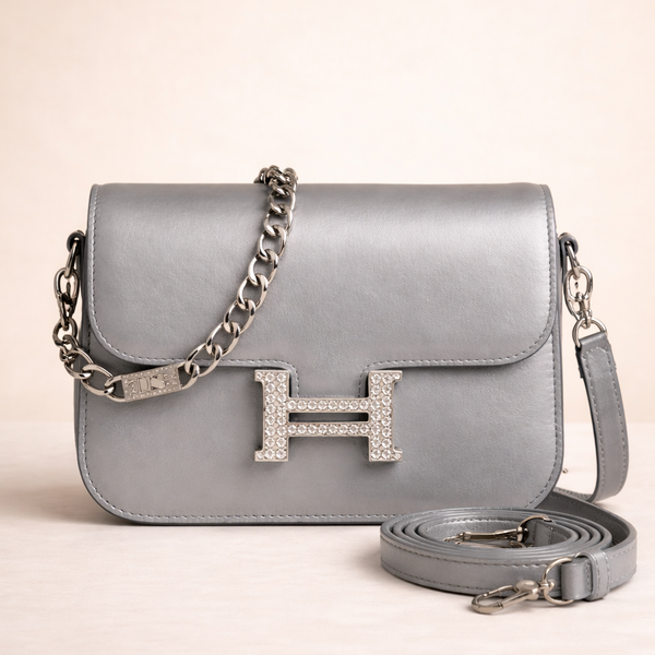 Elegant Blush Pink Chain Shoulder Bag (CR-121)