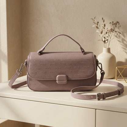 Premium Embossed  Handbag for Women – Elegant Luxury Ladies Bag CR-123