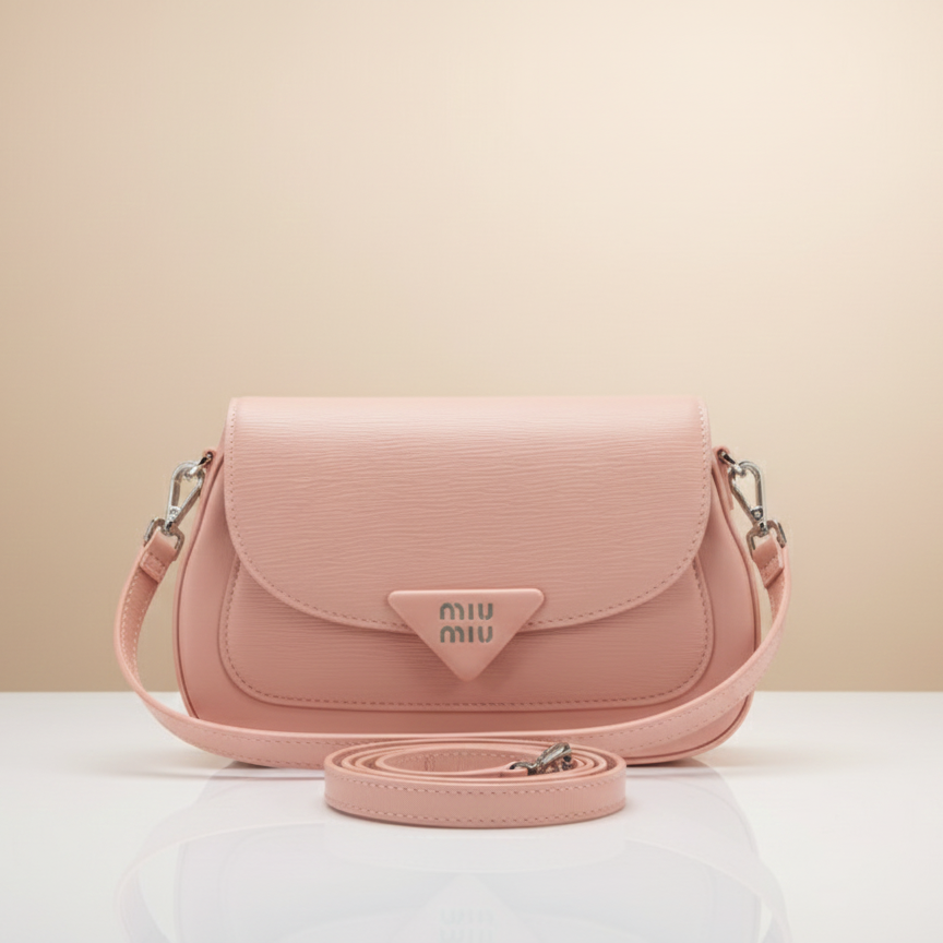 Signature Triangle Accent Crossbody Bag (CR-099)