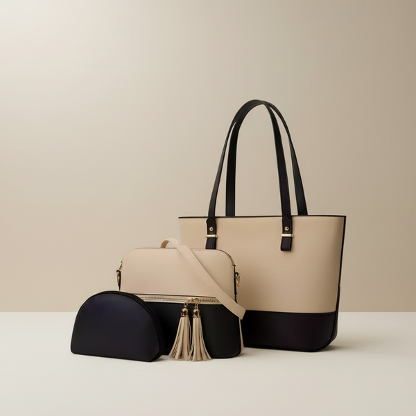 Classic Charm 3-in-1 Handbag Set (CR-018)