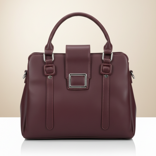 SquareBelt Structured Handbag (CR-083)