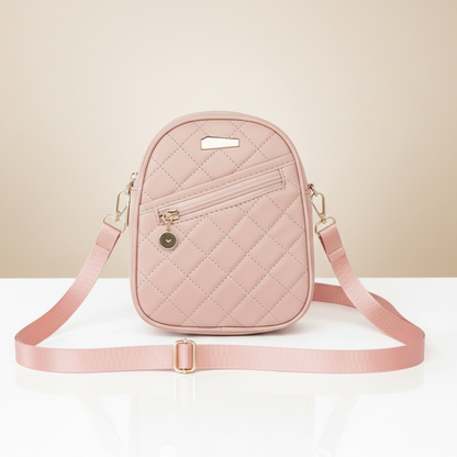 Quilted Mini Crossbody Bag (CR-077)