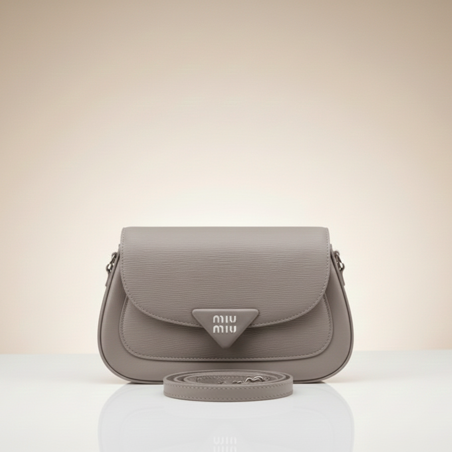 Signature Triangle Accent Crossbody Bag (CR-099)