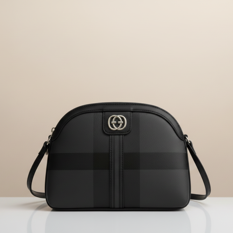 Designer Checkered Crossbody Bag (CR-073)