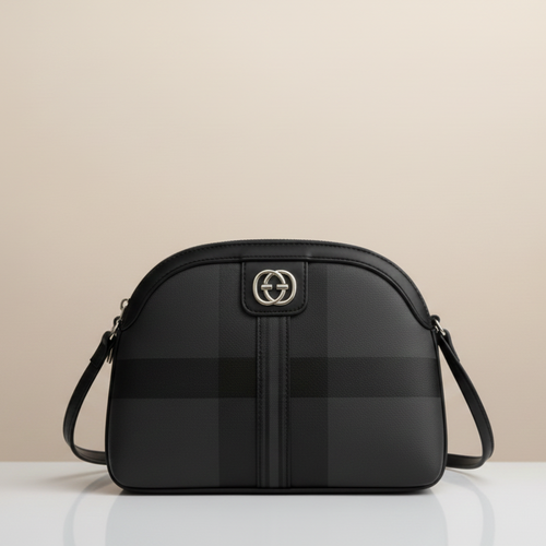 Designer Checkered Crossbody Bag (CR-073)