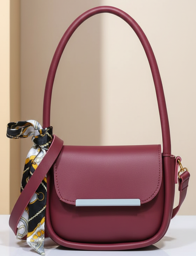 Minimalist Luxe Shoulder & Crossbody Bag (CR-092)