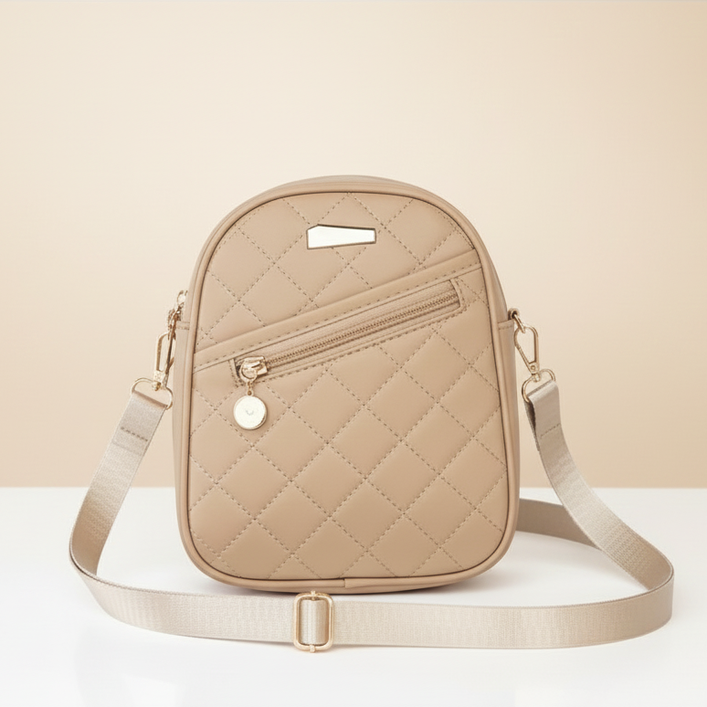 Quilted Mini Crossbody Bag (CR-077)