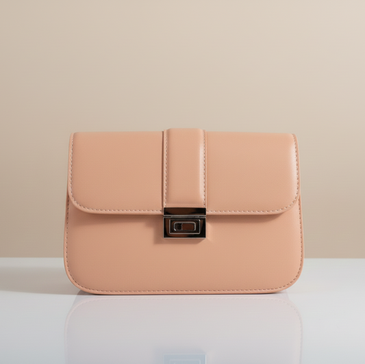 Classic Designer-Inspired Lock Purse (CR-096)