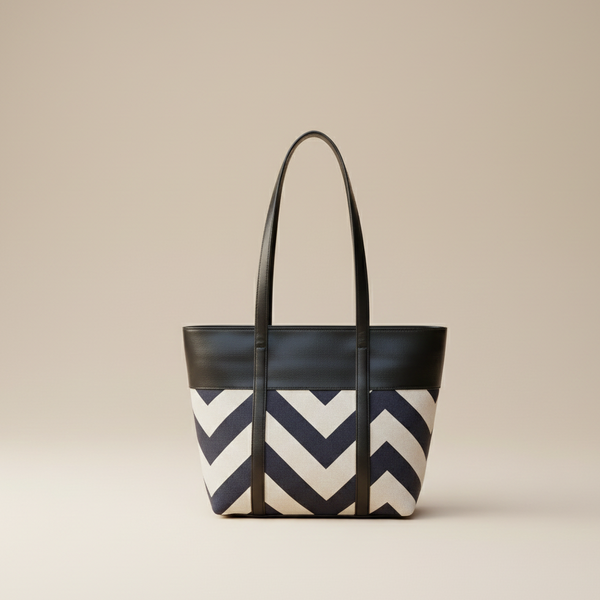 Modern Chevron Pattern Tote Bag (CR-061)