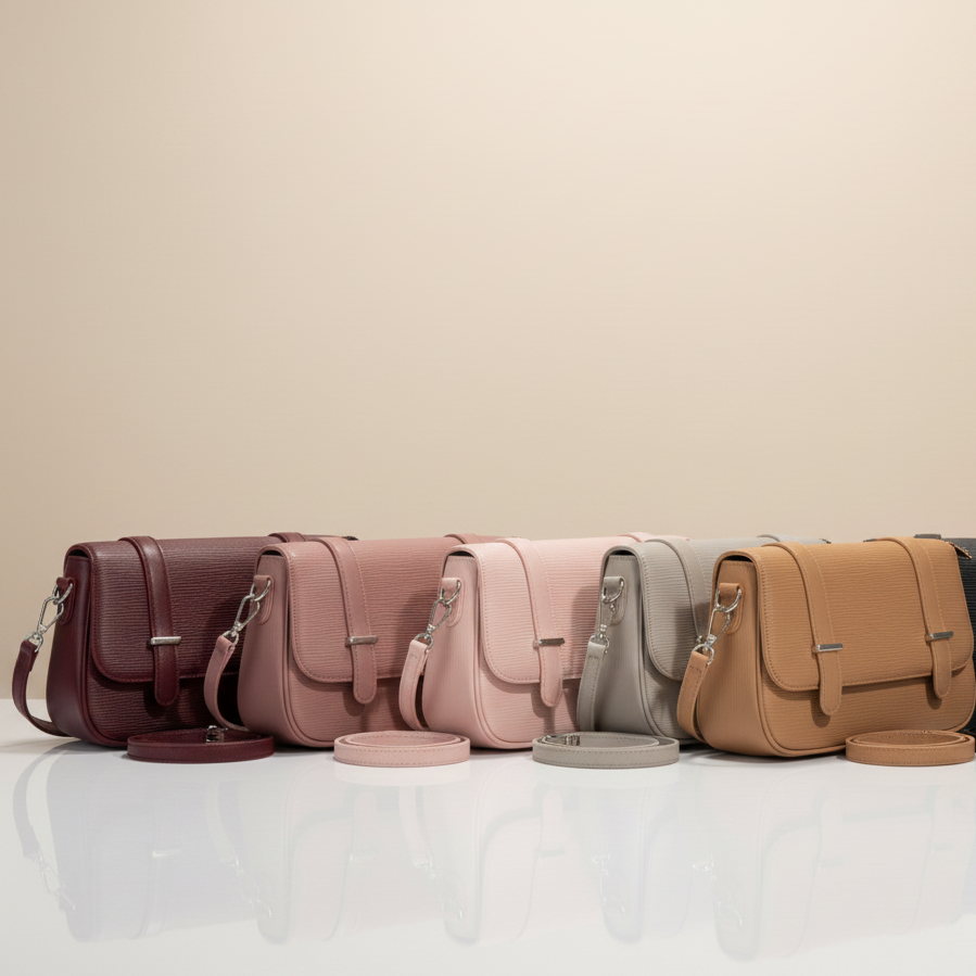 Premium Vegan Leather Crossbody (CR-100)