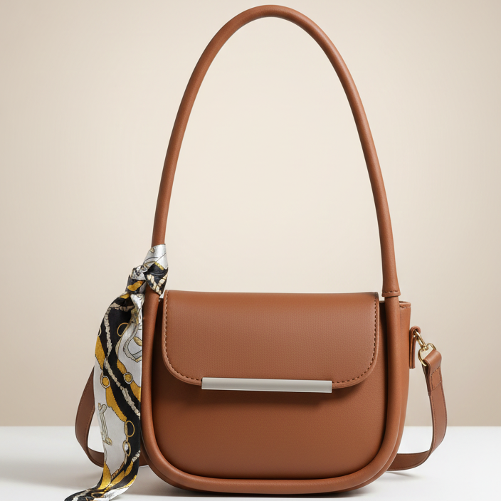 Minimalist Luxe Shoulder & Crossbody Bag (CR-092)