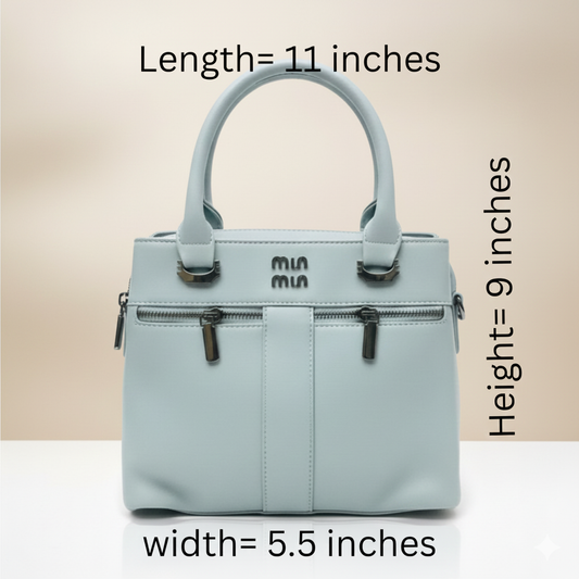 ZipDuo Top-Handle Handbag (CR-085)