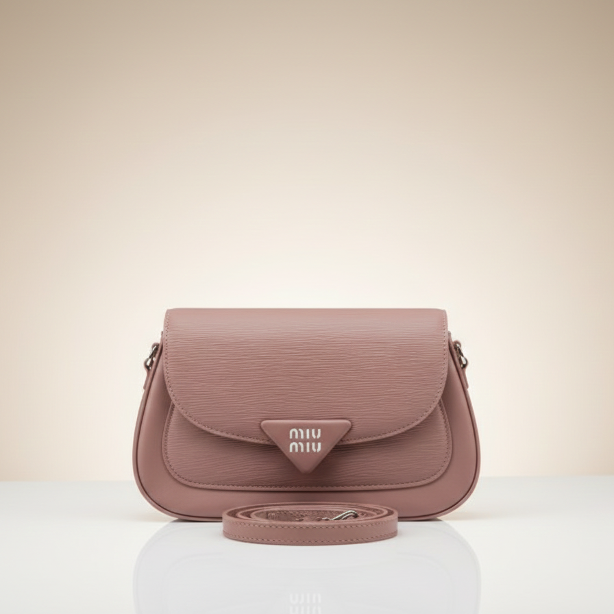 Signature Triangle Accent Crossbody Bag (CR-099)