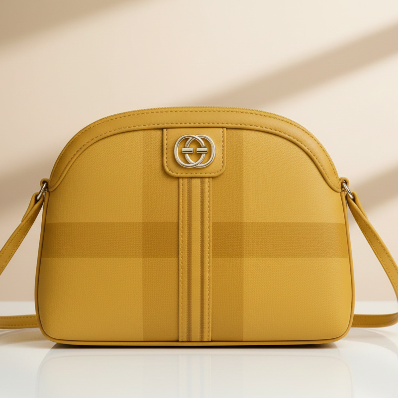 Designer Checkered Crossbody Bag (CR-073)