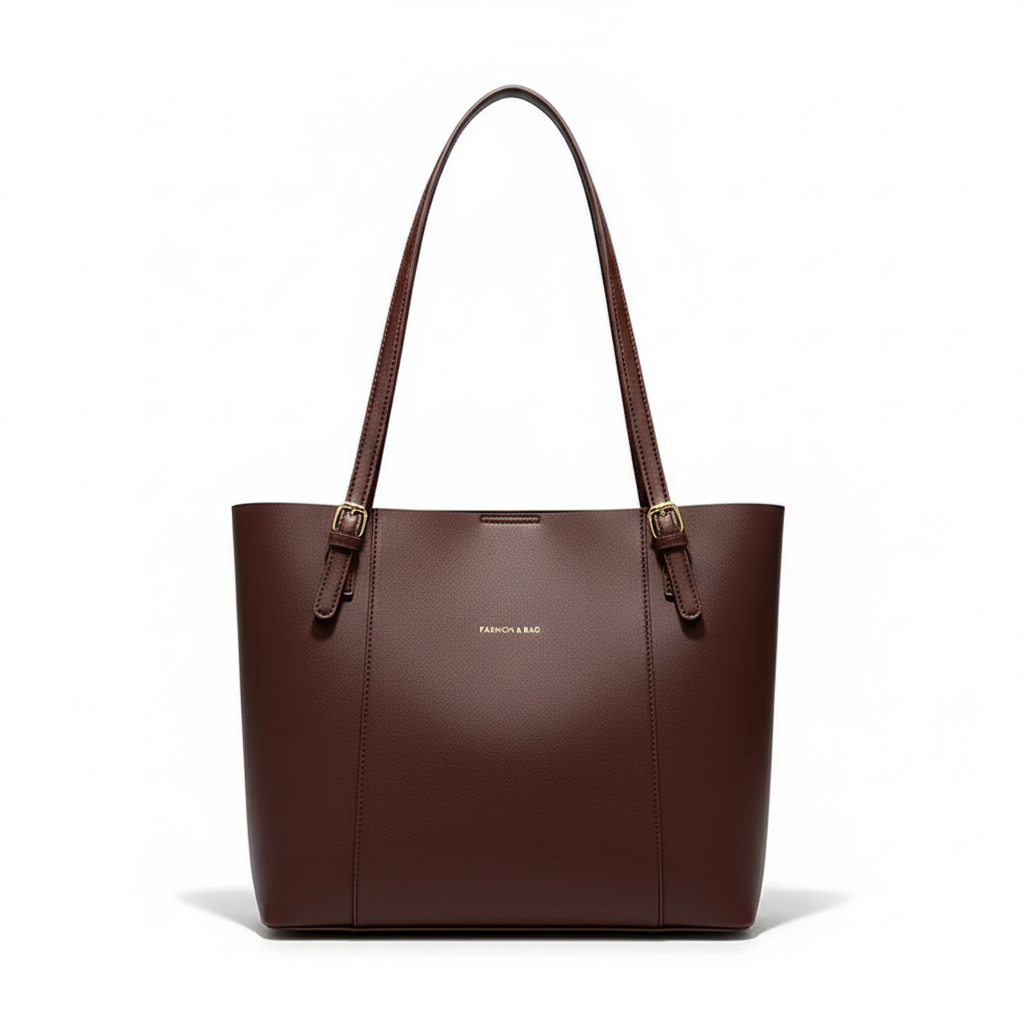 Elegant Leather Tote Bag – (CR-059)