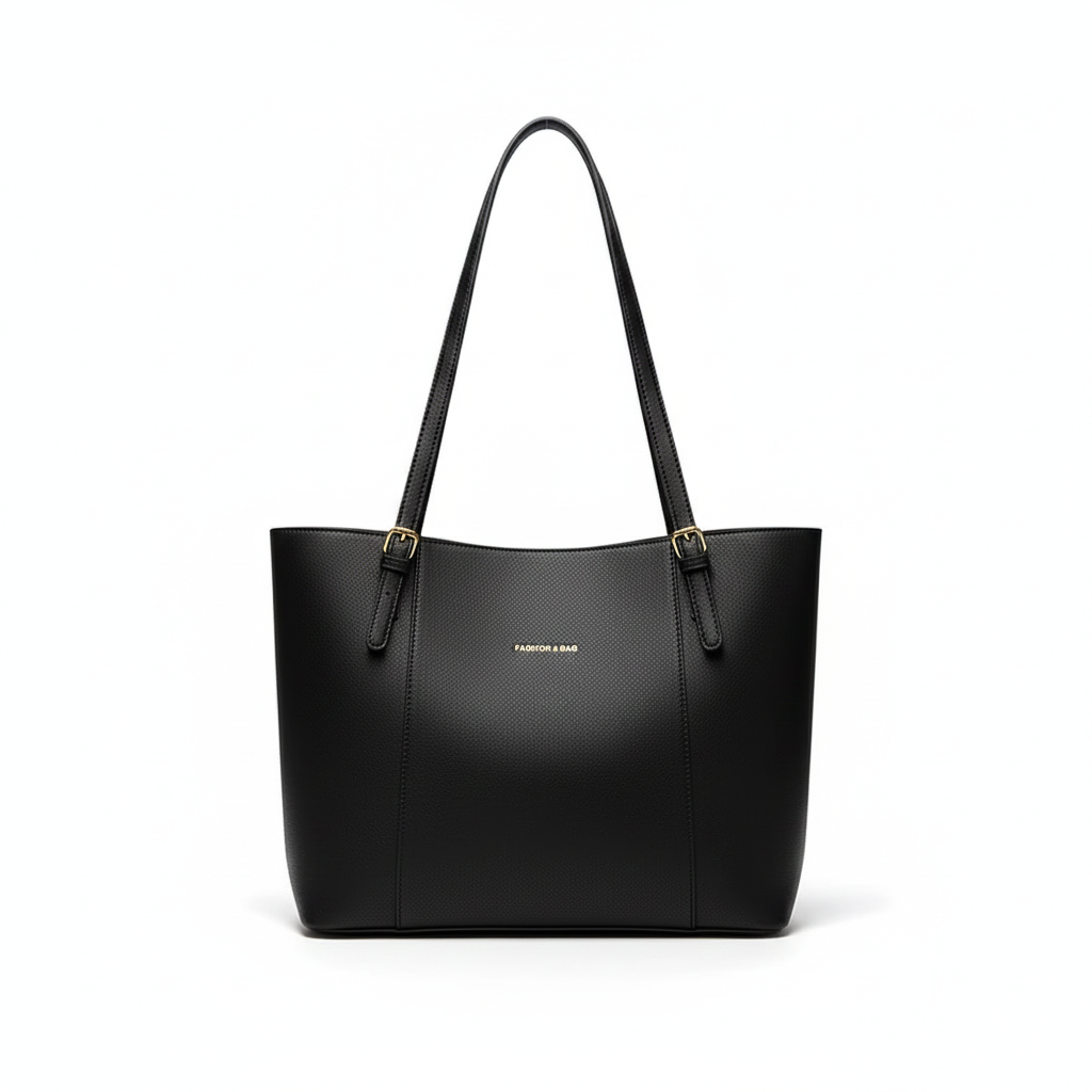 Elegant Leather Tote Bag – (CR-059)