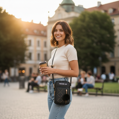 Forever AHS Studded Crossbody Mini Bag (CR-076)