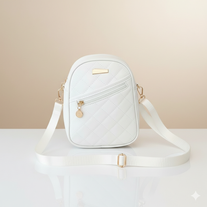 Quilted Mini Crossbody Bag (CR-077)