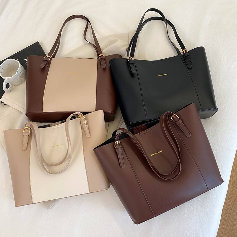 Elegant Leather Tote Bag – Spacious Everyday Shoulder Handbag ZTS-CR-059