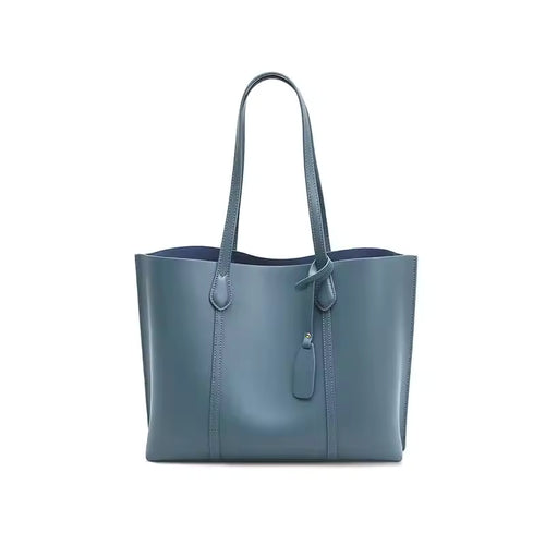 Minimalist Caramel Vegan Leather Tote Bag (ZTS CR 057)