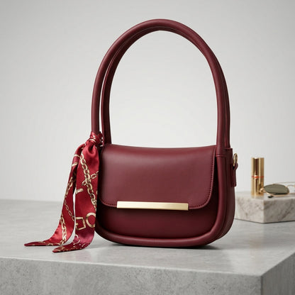 Minimalist Luxe Shoulder & Crossbody Bag CR-092