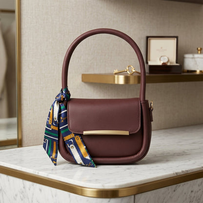 Minimalist Luxe Shoulder & Crossbody Bag CR-092
