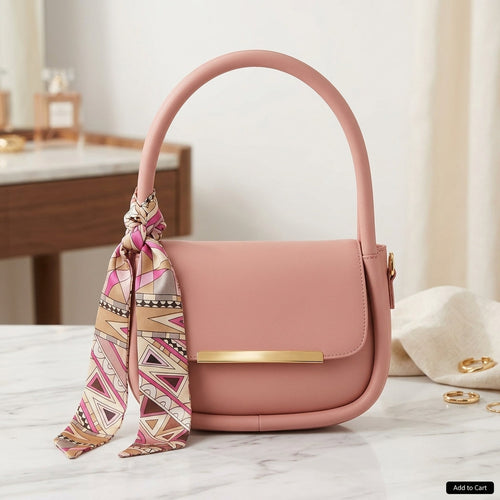 Minimalist Luxe Shoulder & Crossbody Bag CR-092