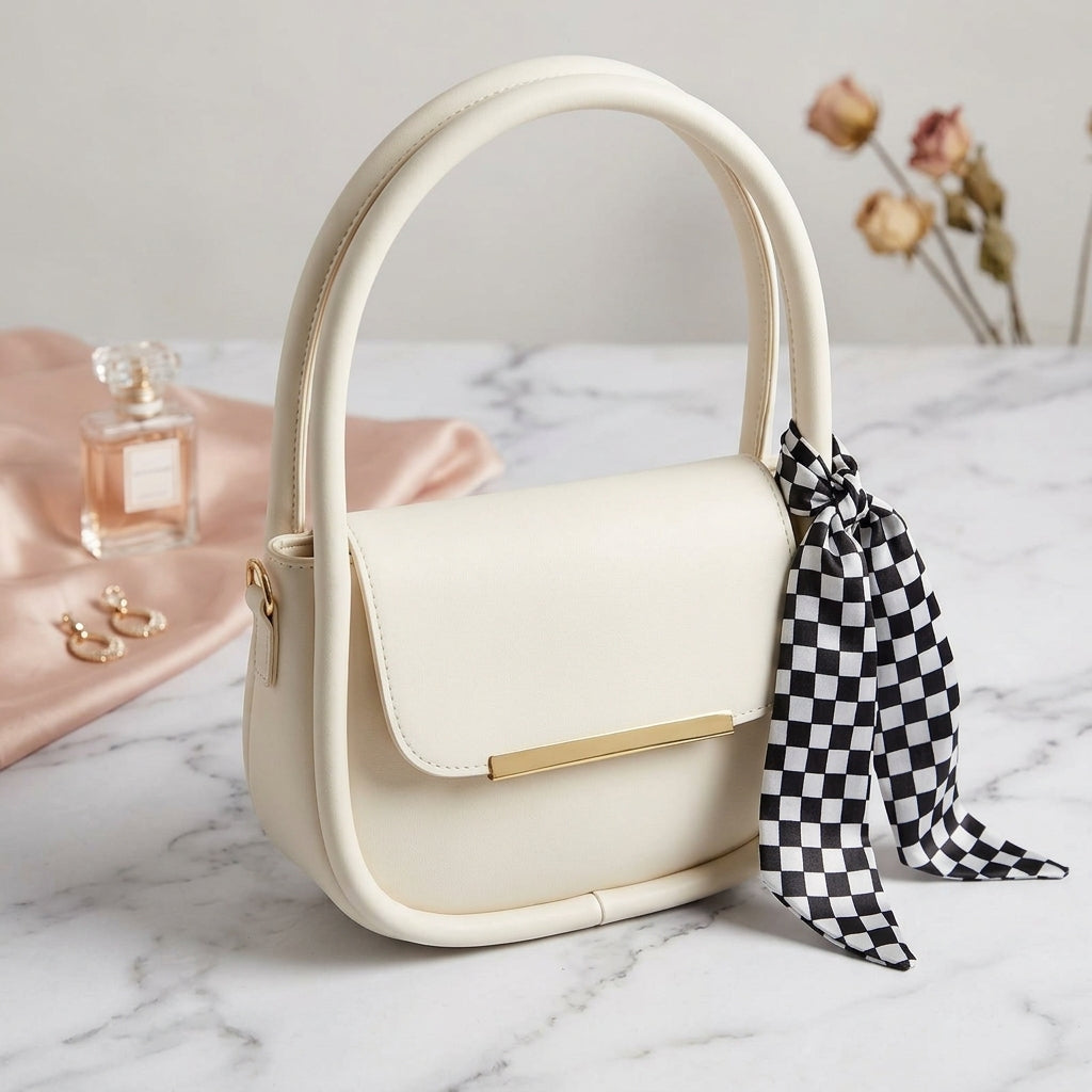 Minimalist Luxe Shoulder & Crossbody Bag CR-092