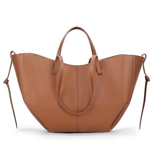Classic Curved Tote Bag with Matching Wallet (ZTS-CR-048)