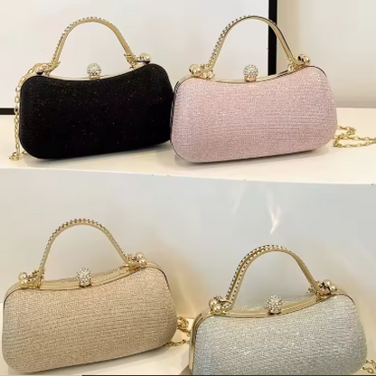 Women Golden Chain Shoulder Handbags for Women Luxury CR-037