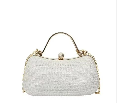 Women Golden Chain Shoulder Handbags for Women Luxury CR-037