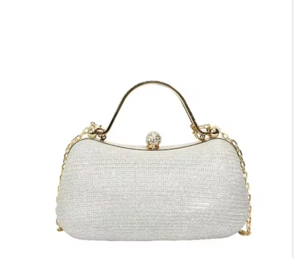 Women Golden Chain Shoulder Handbags for Women Luxury CR-037