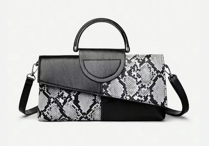 Crocodile Pattern Clutch Bag Elegant Crossbody Banquet Handbag CR-158