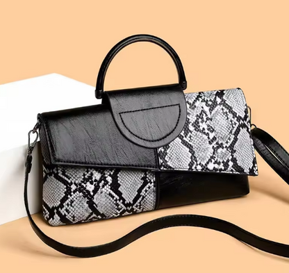 Crocodile Pattern Clutch Bag Elegant Crossbody Banquet Handbag CR-158