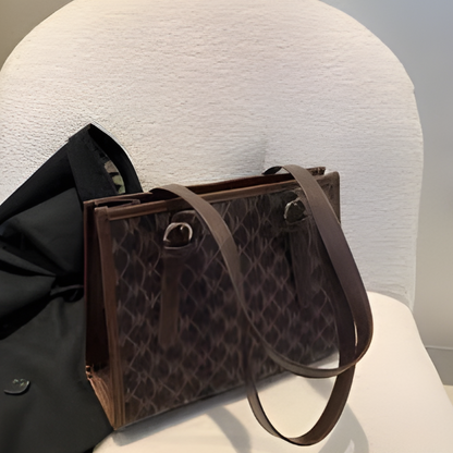 Tote Bag with Zip Closure FashionableZTS-CR