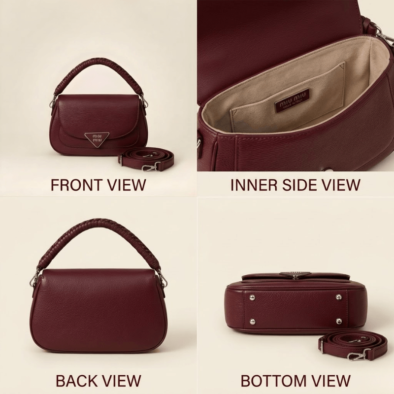 Ladies Bag Luxury Textured Leather Handbag for Women CR-099